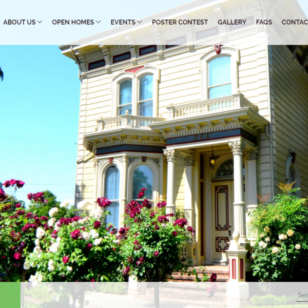 Stroll Through History website design